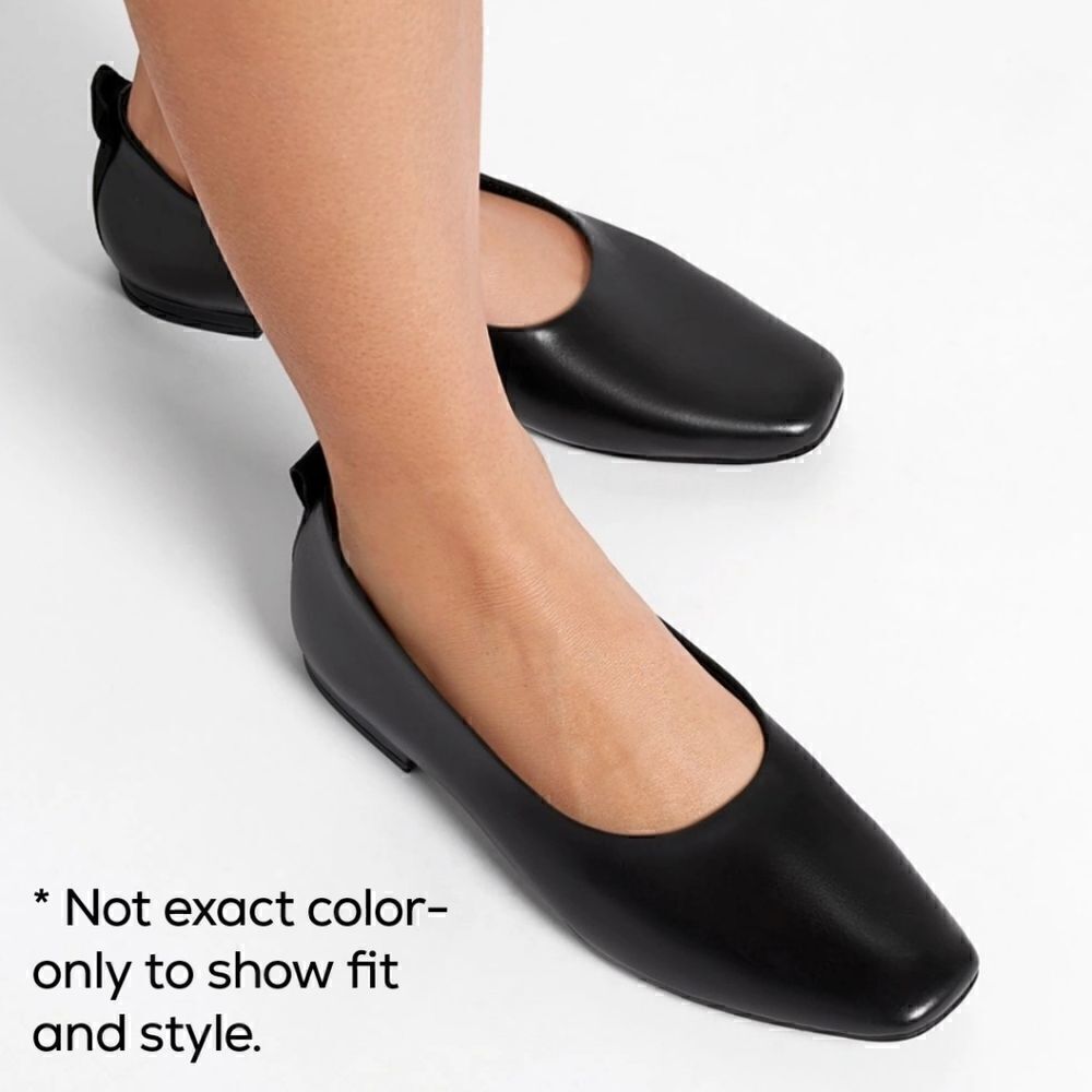 New! Franco Sarto Vana Leather Ballet Flat - Picture 2 of 13